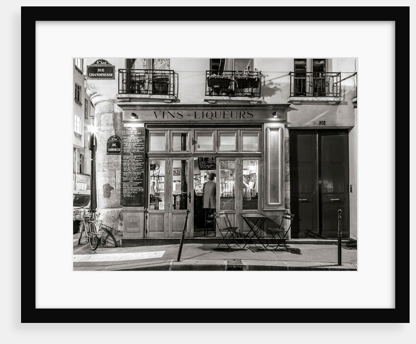 Cafe in paris by Assaf Frank